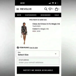 Yumi Kim It’s Magic Ink Class Act Dress